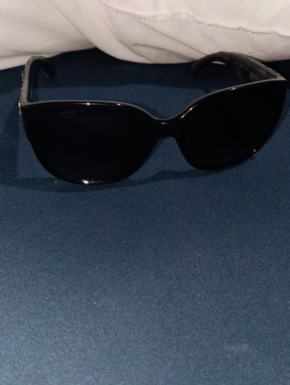 Chanel Tweed Polarized Black Sunglasses